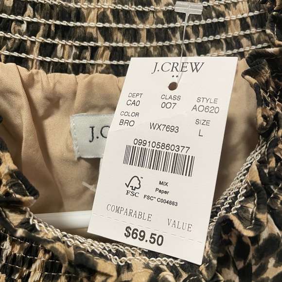 J. Crew High Neck Tops, sz. L - Picture 2 of 3